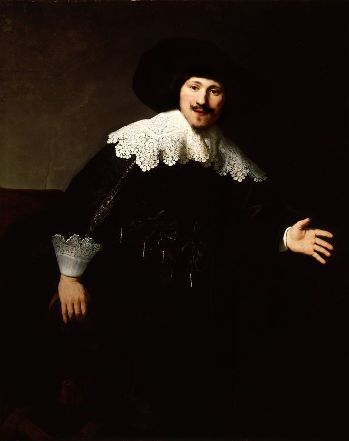  伦勃朗·梵·莱茵 Rembrandt van Rijn——从椅子上站起来的男人